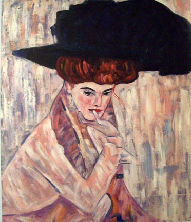 store falso d'autore RITRATTO di Gustav Klimt